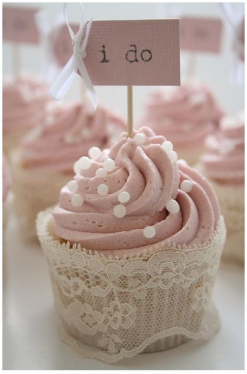Mini cupcakes adorabile pentru nuntile din 2016