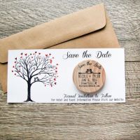 9 idei Save the date perfecte pentru nuntile de toamna