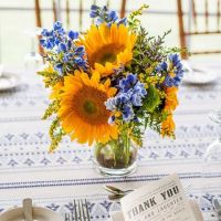 12 idei fresh cu floarea-soarelui la nunta