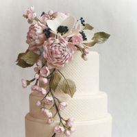 Torturi de nunta adorabile cu decor floral
