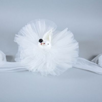 Decor masina nunta porumbei albi by SelfEvents