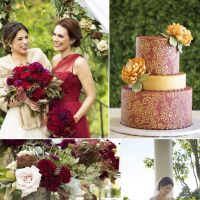 Combinatii cromatice de toamna in fotografiile de nunta