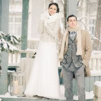 Fotografia zilei: Nunta de basm iarna
