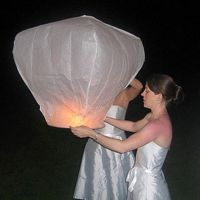 Sky Lanterns. Cea mai frumoasa atmosfera la nunta!