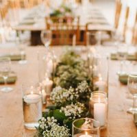  10 idei pentru decorul nuntii cu floarea miresei