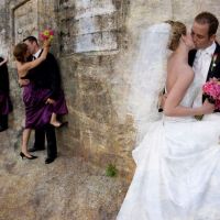 Cele mai romantice momente de la nunta redate in fotografii