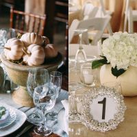 7 moduri glamour de a decora nunta de toamna cu dovleci